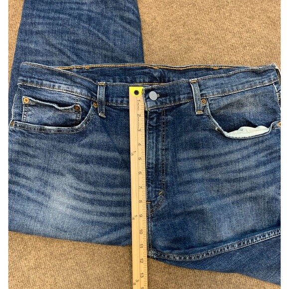 Levis 559 Jeans Mens 38x34 Relaxed Fit Straight Leg Blue Loose Denim Workwear - Picture 6 of 10